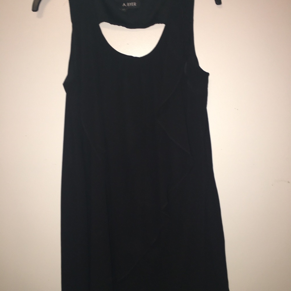 black dress